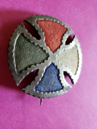 RARE CIVIL WAR 16th CORPS BADGE HEADQUARTERS 4 DIVISIONS 3