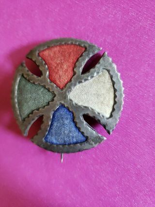 RARE CIVIL WAR 16th CORPS BADGE HEADQUARTERS 4 DIVISIONS 5