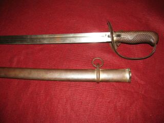 Wwii Japanese Cavalry War Time Saber Sword - Matching Serial S W/ Scabbord Ww2