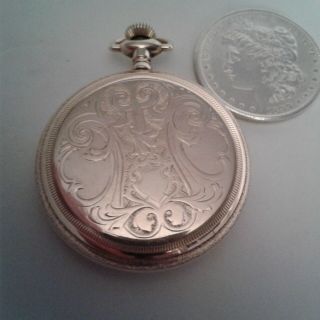 Antique Elgin Size 16s 15j Grade 312 Model 6 Gold Filled Pocket Watch RUNNING 6