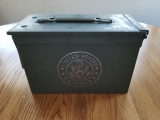 Ammo Can Air Force Marines Navy Army Cost Guard your name & rank custom on can 3