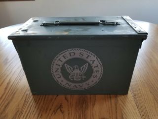 Ammo Can Air Force Marines Navy Army Cost Guard your name & rank custom on can 4