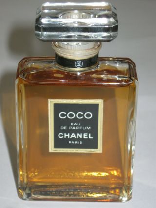 Vintage Perfume Bottle & Box Chanel Coco EDP 50 ML 1.  7 OZ - Open - 3/4 Full 4