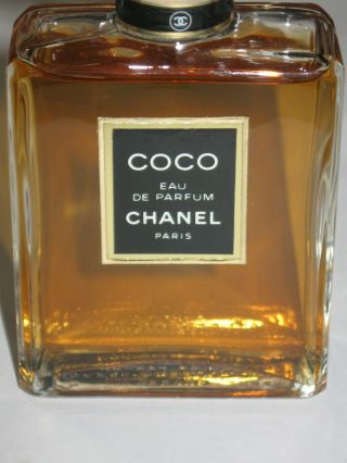 Vintage Perfume Bottle & Box Chanel Coco EDP 50 ML 1.  7 OZ - Open - 3/4 Full 6