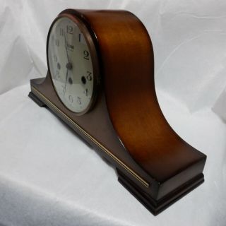 Vintage Bulova Westminster Mantel Clock With Key Made In Germany