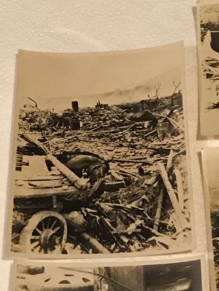 Atomic Bomb WW2 PHOTOS NAGASAKI ATOM BOMB DAMAGE YOSUKE YAMAHATA JAPAN RARE 2