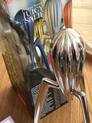 Alessi Juicy Salif Bnib - Design Classic By Philippe Starck - Rrp £50 - Stunning