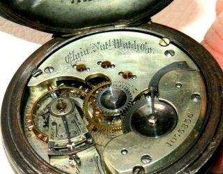 Very rare American President George Washington Masonic dial Elgin Watch c1883 6