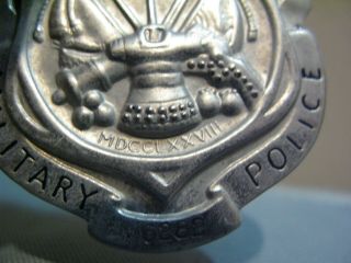 VINTAGE OBSOLETE U.  S.  ARMY MILITARY POLICE INSIGNIA SHIELD BADGE 5