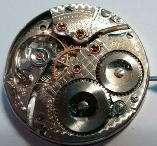 OLD vintage O size WALTHAM Pocket Watch Movement Riverside MAXIMUS 19 JEWEL 2