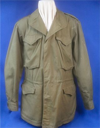 Wwii Us Army M - 1943 Combat Field Jacket,  With Tags,  Large Size