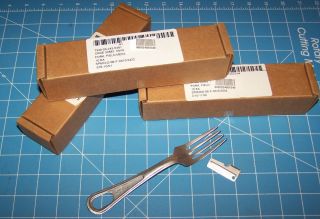 10 Mess Fork Utensil Military Usmc Army Stainless For Kit Rations W P38
