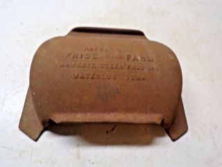 Old Ci Pig Waterer Cover Plate Pride Of The Farm Model Wl2 Waterloo Iowa