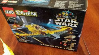 Lego star wars 7141 naboo fighter complete with directions adult owned 4
