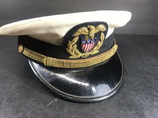 Vintage Us Army Vietnam War Era Dress Uniform Hat Size 7