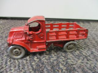 1920s A.  C.  Williams Cast Iron Mack C - Cab Stake Body Delivery Truck