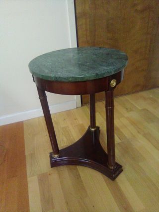 The Bombay Company Marble Top Table 1989