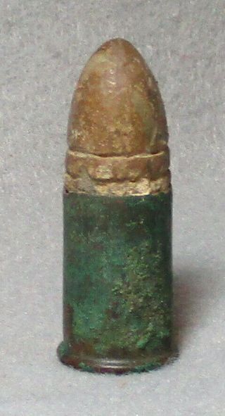 Civil War Relic U.  S.  54 Spencer Cartridge And Ball Found At Petersburg