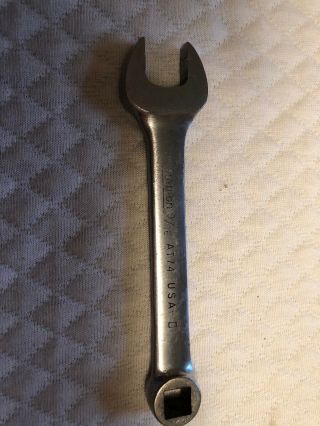 Snap - On 9/16” At74 25 - 28in Lbs.  Square Cosed Wrench