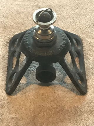 Antique Vintage American Ball Nozzle Cast Iron Sprinkler 1892