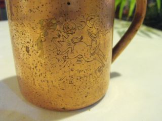 Vintage Cock & Bull Copper Mug Moscow Mule Authentic 3