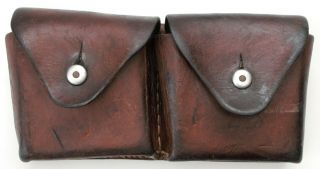 Swiss Army K31 Leather Ammo Pouch Dated 1931