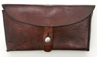 Swiss Army Leather Pouch Dated 1964
