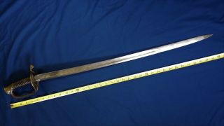 Antique M185o Foot Officer Sword - As Found - Overall,