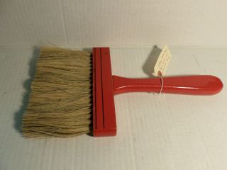 Horsehair Paint Brush With Red Black Wooden Handle For Use Or Decoration