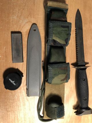 Us M - 7s Combat / Survival Knife By Imperial
