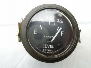 Us Made Fuel Level Gauge 24 Volt Military Jeep Willys M151 M38a1