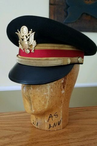 Vietnam War Era U.  S.  Army Officer Dress Hat - Luxenberg - Size 7