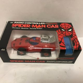 Vintage Spider - Man AHI US Power Command Radio Controlled Car 1977 2