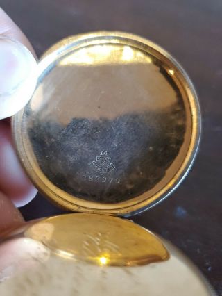 14k Solid Gold 1908 Waltham Pocket Watch