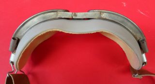 AMERICAN OPTICAL AN - 6530 FLYING GOGGLES W/SPARE LENSES 5