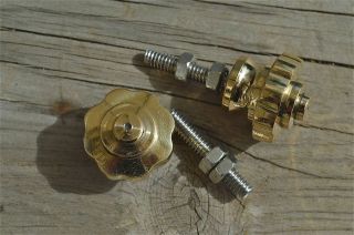 A quality Art Deco brass furniture knobs handle knob Z13 2