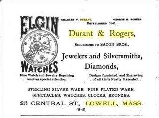 Illinois Bunn Gold Checkerboard 14K GF - Private label: Durant & Roger 1893 12