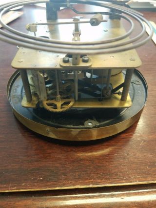 VINTAGE Hermle FHS 43 CM Wall Chime Clock,  Movement,  Pendulum,  Key,  Base,  R A 6