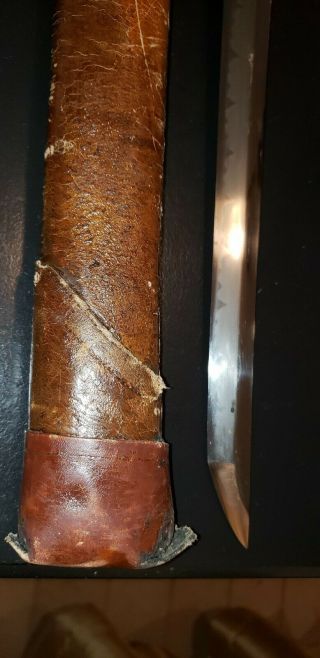 WW2 JAPANESE ARMY OFFICER ' S SWORD SHIN GUNTO SAMURAI COLLECTIBLE KATANA VINTAGE 4