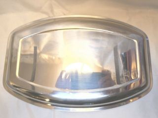 VINTAGE CATHERINE HOLM NORWAY ENAMEL / STAINLESS STEEL SERVING TRAY 3