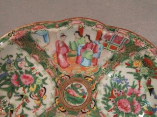 ANTIQUE CHINESE EXPORT ROSE MEDALLION 10 