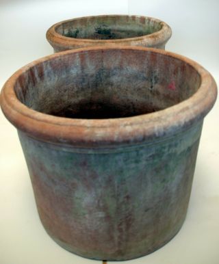 Antique well sized garden pot (2) 5