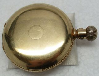 Antique Solid 14k Gold Art Deco Elgin Pocket Watch - 127.  7 Grams,  Scrap/repair