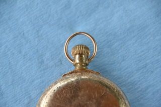 Antique Dueber Box Hinge Pocket Watch Case s18 14k Gold Filled Parts Not Scrap 6
