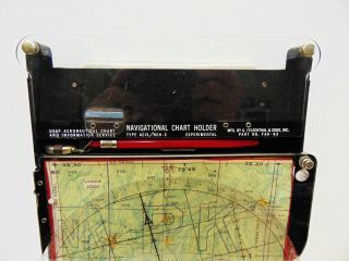 1960 ' s USAF Pilot ' s Experimental Knee Board,  Navigation Chart Holder,  Felsenthal 2