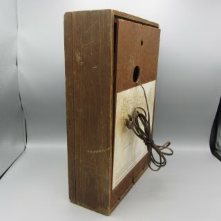 Vintage Mechtronics Fairfield Planters Clock for Seed / Farming - Model No.  4 7