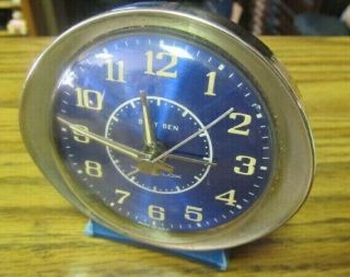 Vintage Westclox Baby Ben Alarm Clock 58056 Model 11066 Made In The Usa