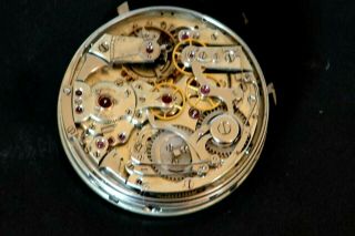 One Minute Repeater Pocket Watch Movement 9