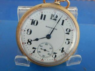 Vintage Hamilton 992 Rail Road 21 Jewels Pocket Watch 1730353