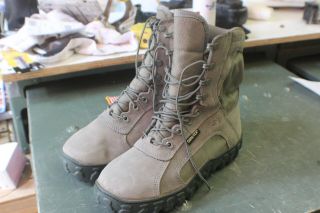 Rocky Brand 103.  1 S2v Special Ops Gortex Combat Boots Sz 9 Wd Color Is Sage